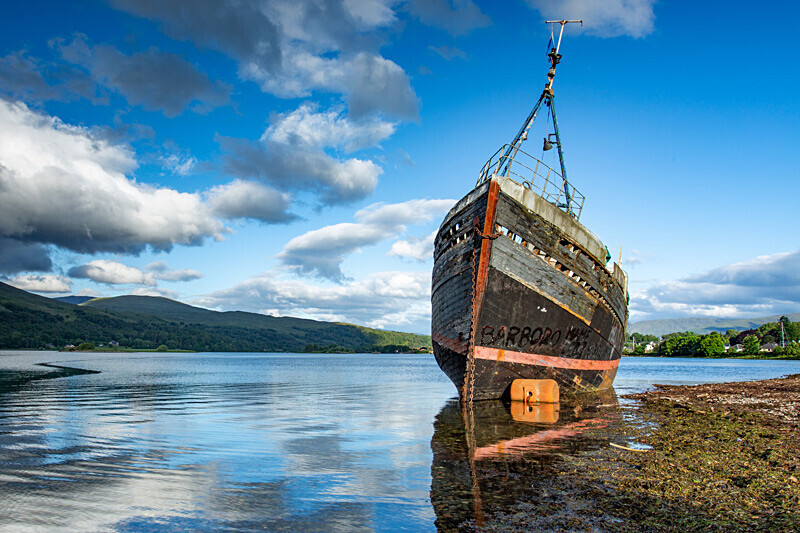 Old Boat of Caol - Other Locations