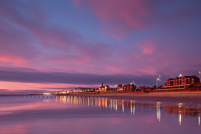 North Beach Reflections 31/12/24 - Bridlington