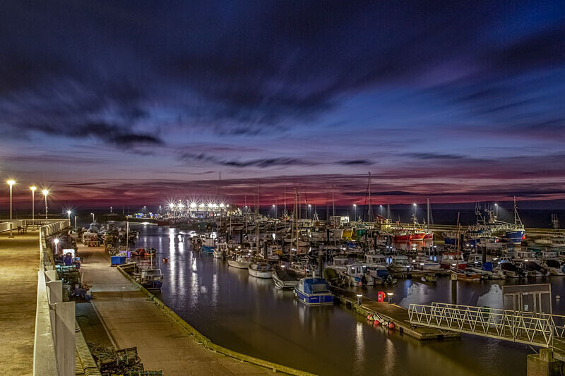 Bridlington Harbour Sunrise 16/11/24 - Bridlington