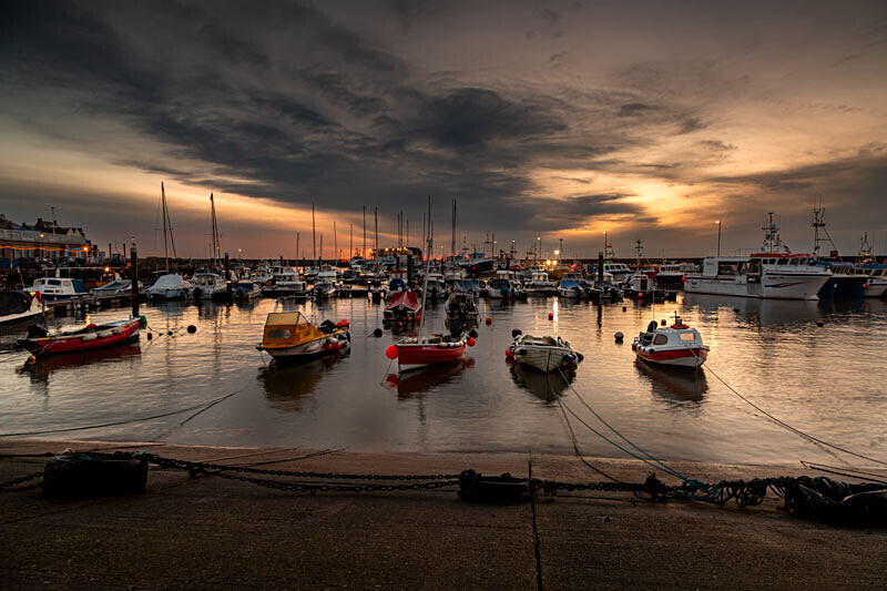 Brid Harbour Dawn 3 - Bridlington