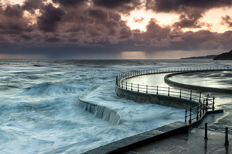 Stormy sea's - North Yorkshire