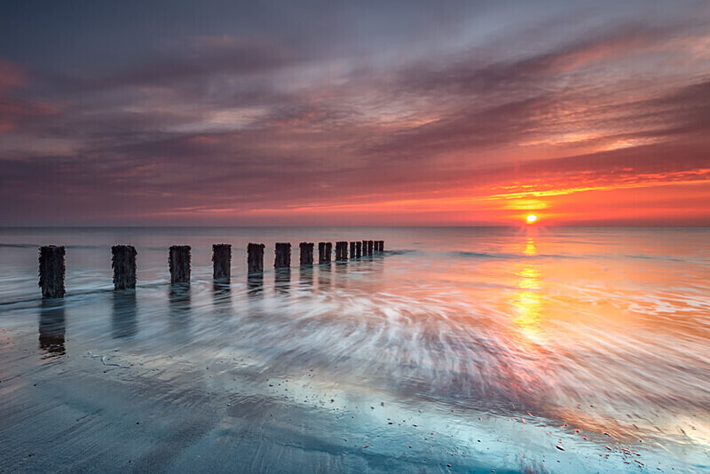 North Beach Sunrise 2 - Bridlington