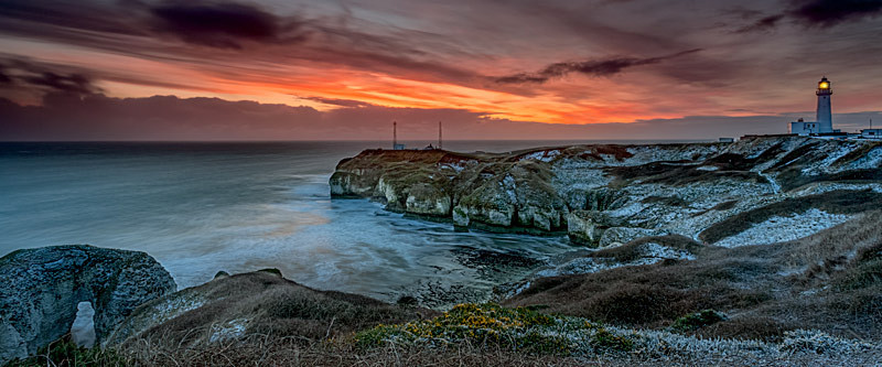 First Snow - Flamborough Panorama's
