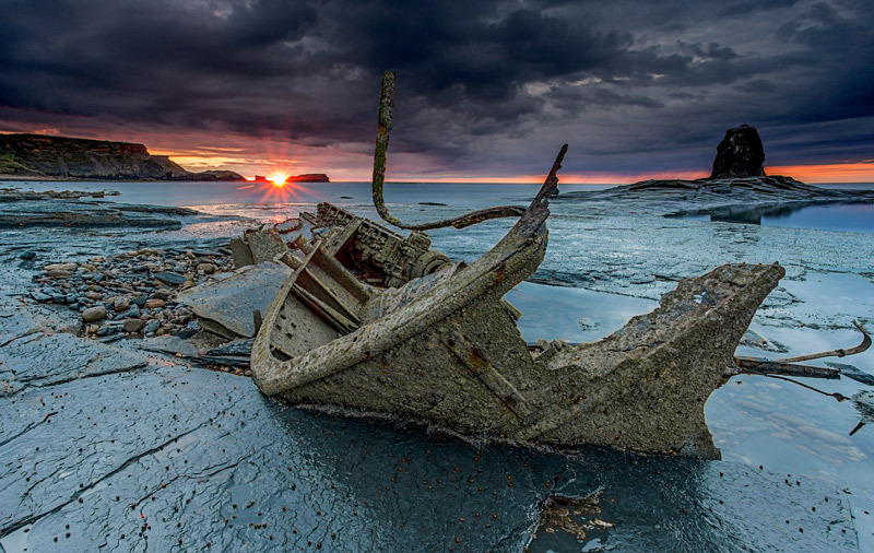 Saltwick Sunset - North Yorkshire