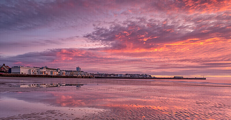 South beach pastel sky's - Bridlington