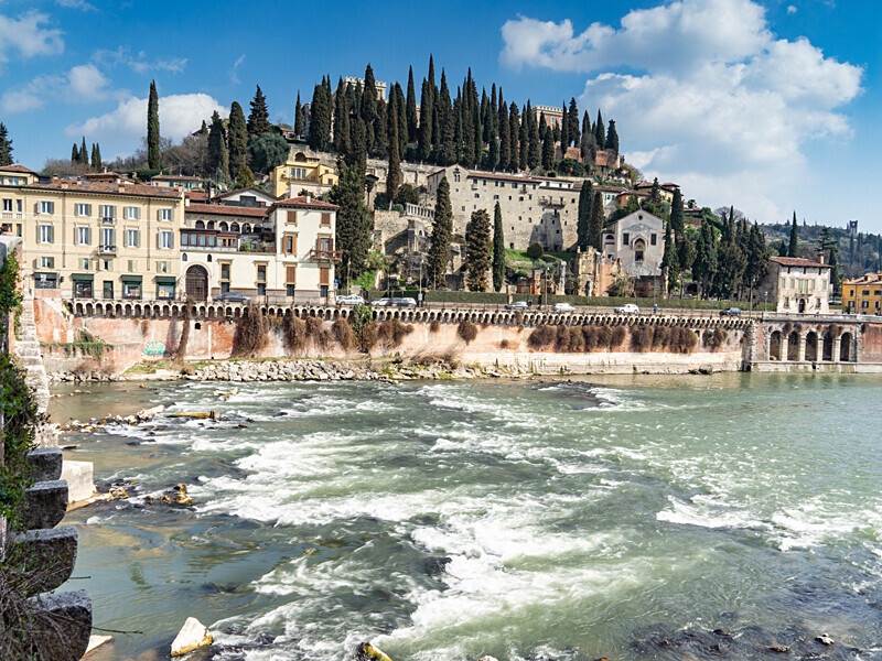 River Adige Verona - Italy