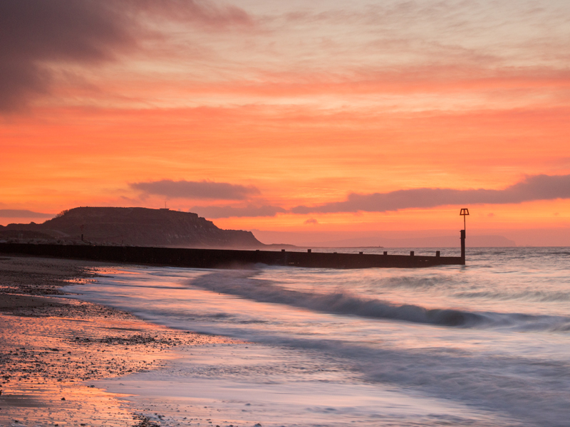 Solent Beach Sunrise - Sunrise and Sunset