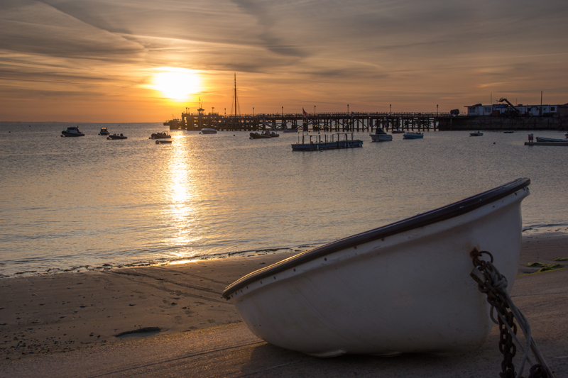 Dawn at Swanage - Sunrise and Sunset