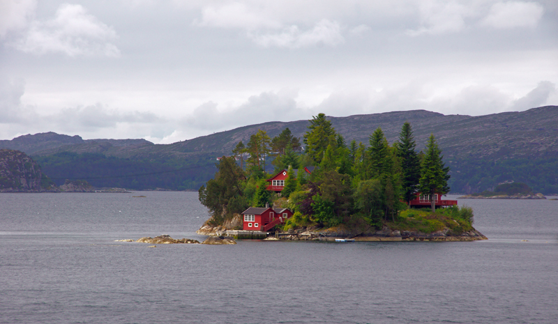 Fjord Island near Bergen - Overseas