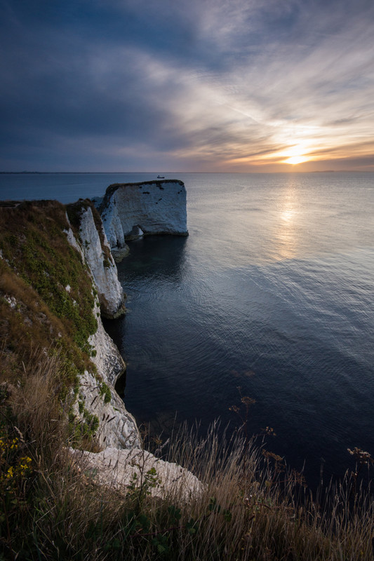 Old Harry Rocks - Sunrise and Sunset