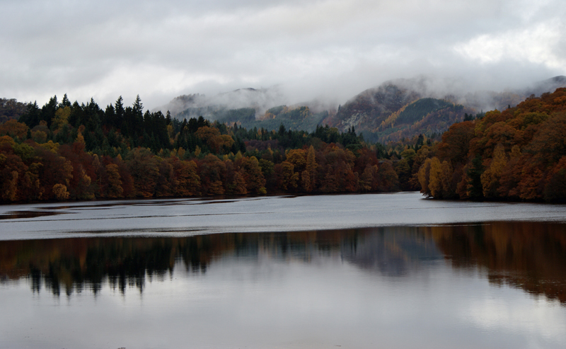 The Misty Mountains of Pitlochry - Autumn