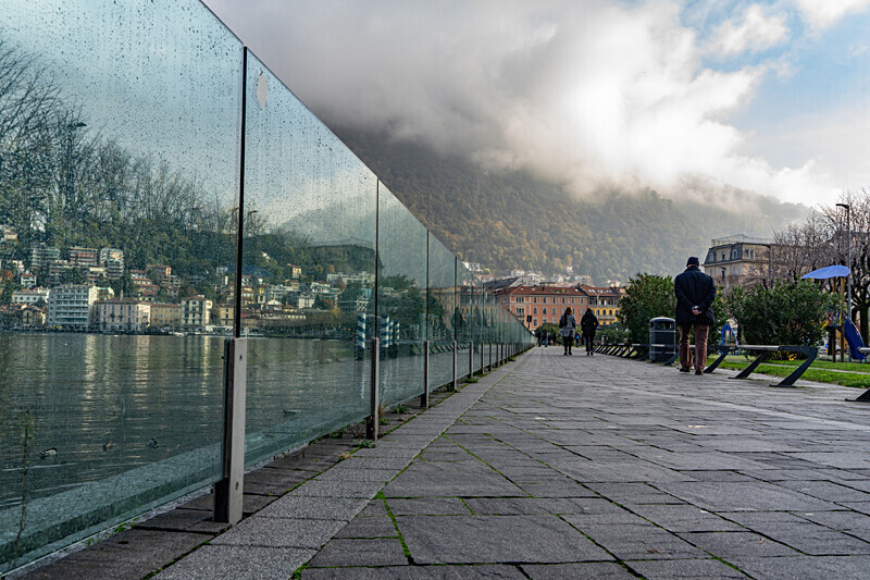 On reflection - Lake Como