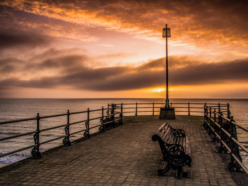 Swanage - Sunrise and Sunset