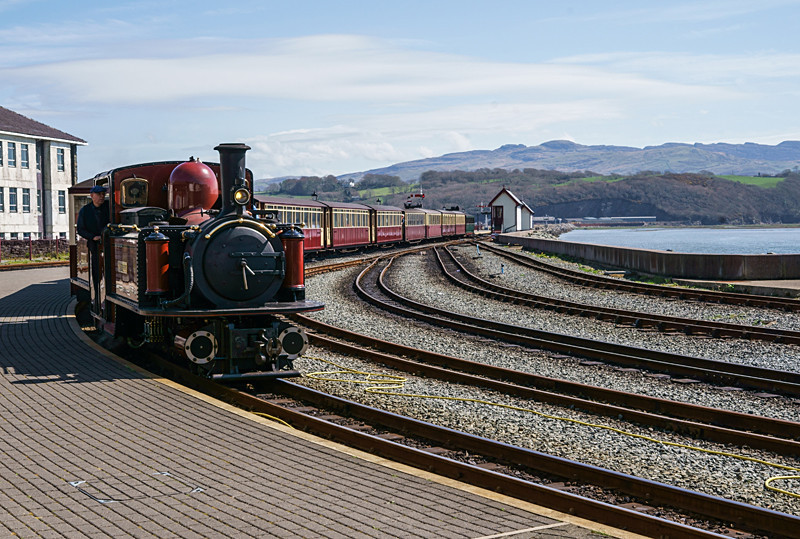 The train now standing - Out and About