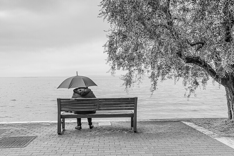 Come rain or shine - Lake Garda