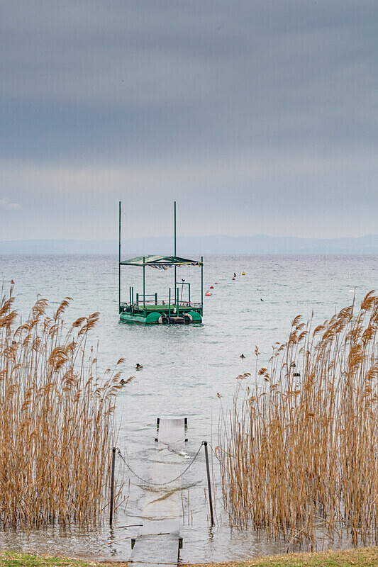 Parting of the Reed Sea - Lake Garda