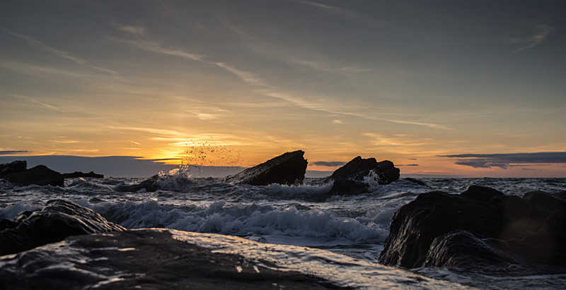 Sunset at Ilfracombe - Devon and Cornwall