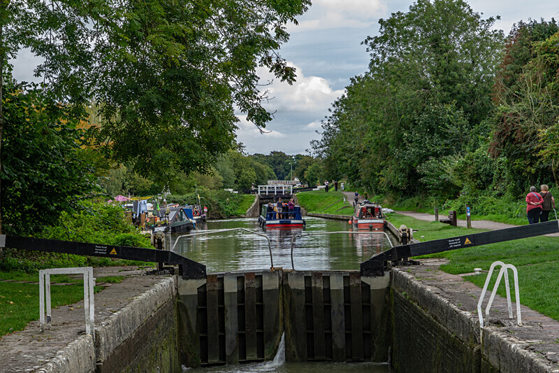 Kennet and Avon Lock - River
