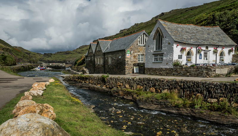Boscastle Harbour North Cornwall UK