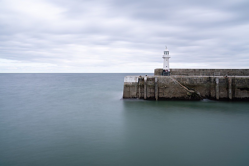 Mevagissey Lighthouse - Seascapes