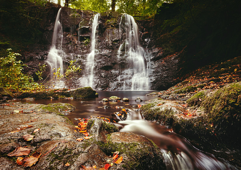 Ess-Na-Crub Waterfall, Glenariff - Irish Landscapes