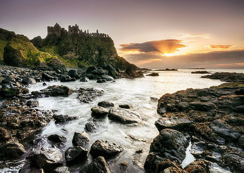 Dunluce Castle (ii) - Irish Landscapes