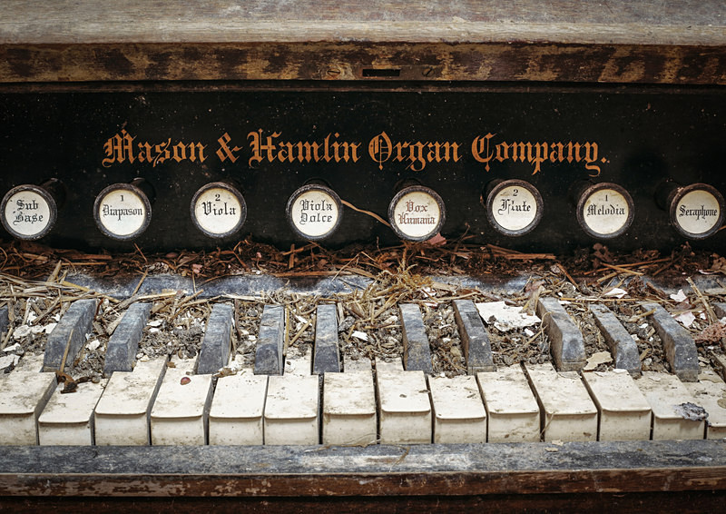 Church Organ - 'Abandoned Ireland'