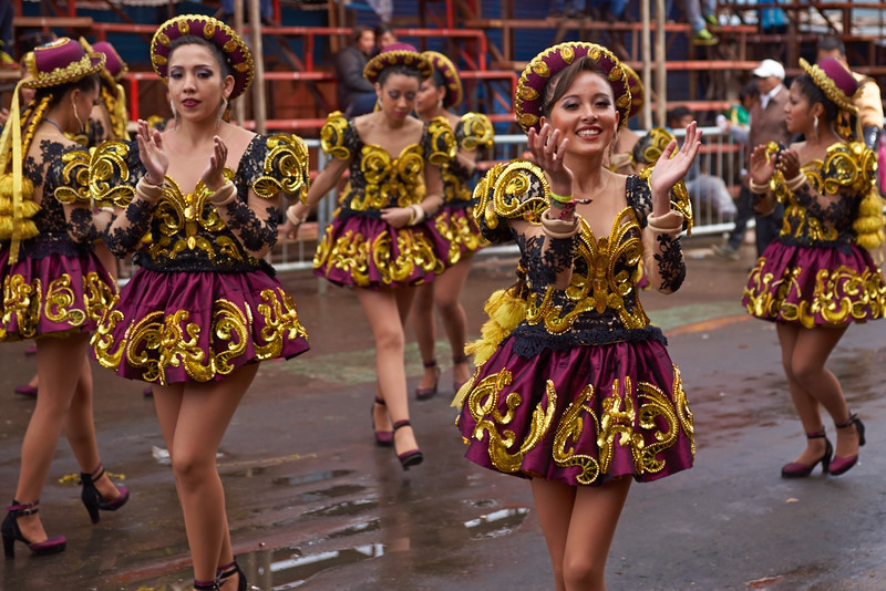 Caporales Dancers - Oruro Carnival 2017