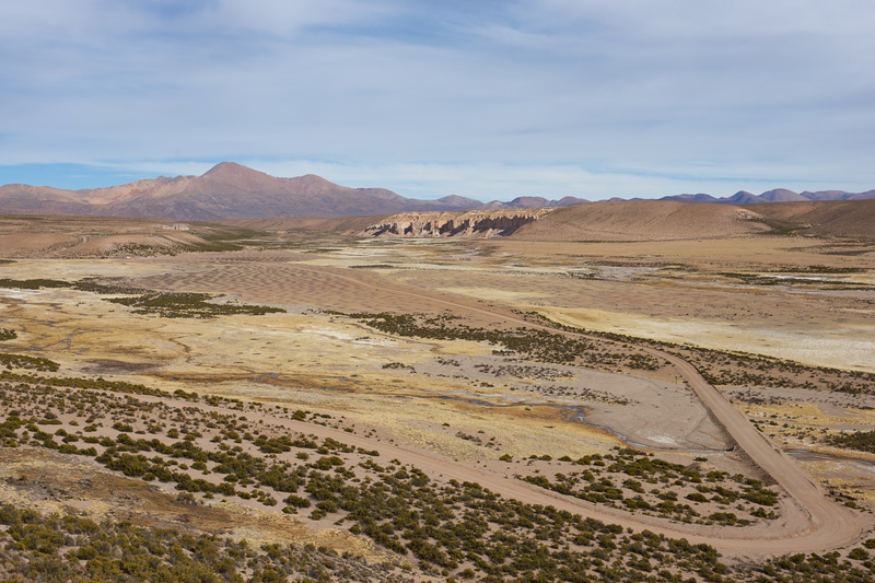 Plain on the Altiplano - Altiplano of North-East Chile