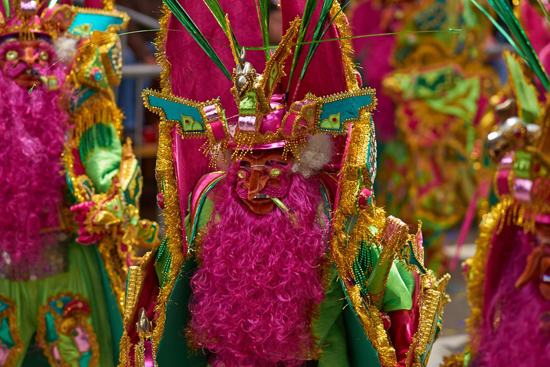 Morenada Dancer - Oruro Carnival 2017
