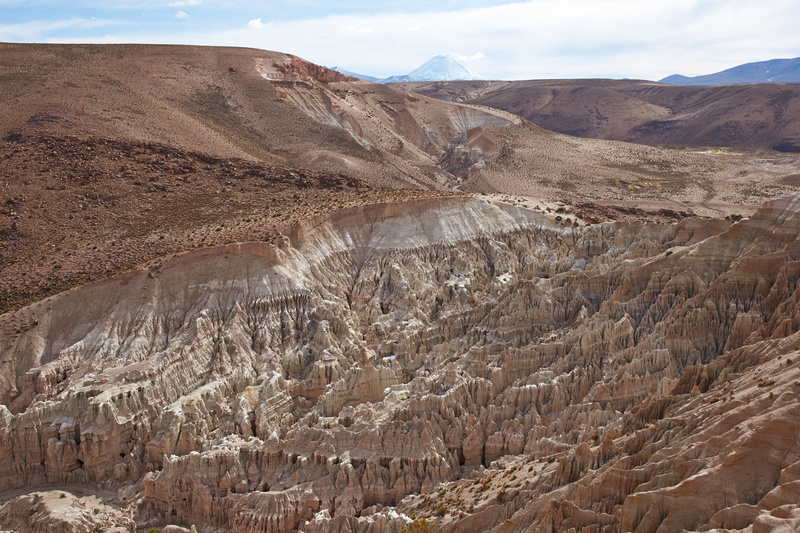 Erosion on the Altiplano - Altiplano of North-East Chile