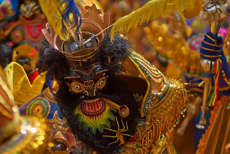 Morenada Dancer - Oruro Carnival 2017