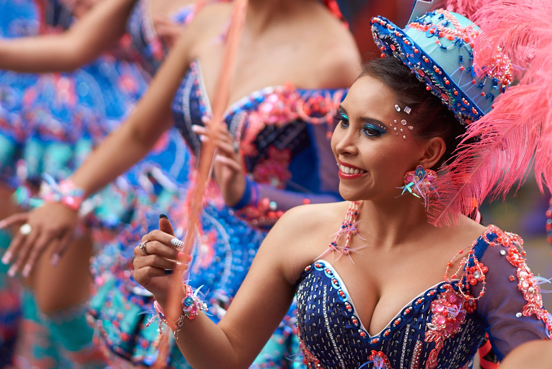 Morenada Dancer - Oruro Carnival 2017