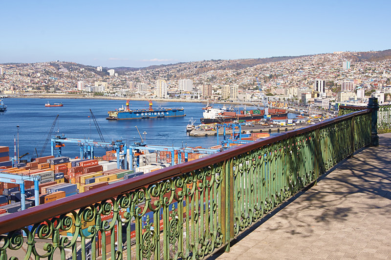 Port of Valparaiso - Coastal Chile