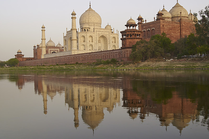 Taj Mahal at Dusk - India