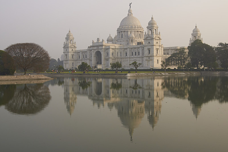 Victoria Monument at Dusk - India