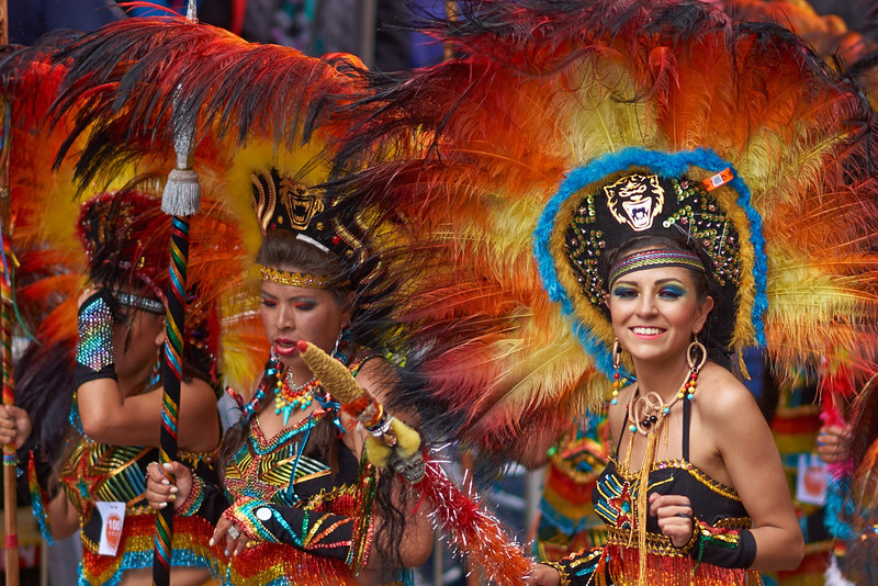 Tobas Dancers - Oruro Carnival 2017