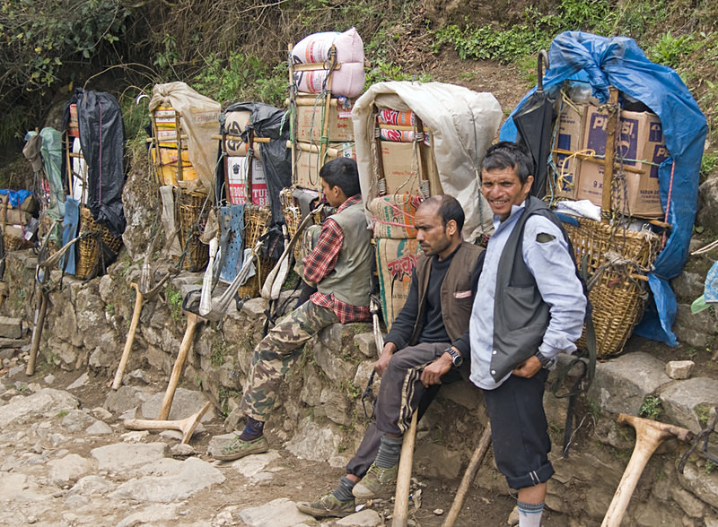 Porters at Work - Nepal
