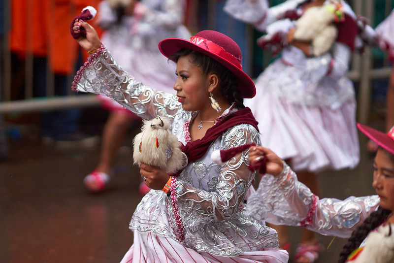 Llamerada Dancer - Oruro Carnival 2017
