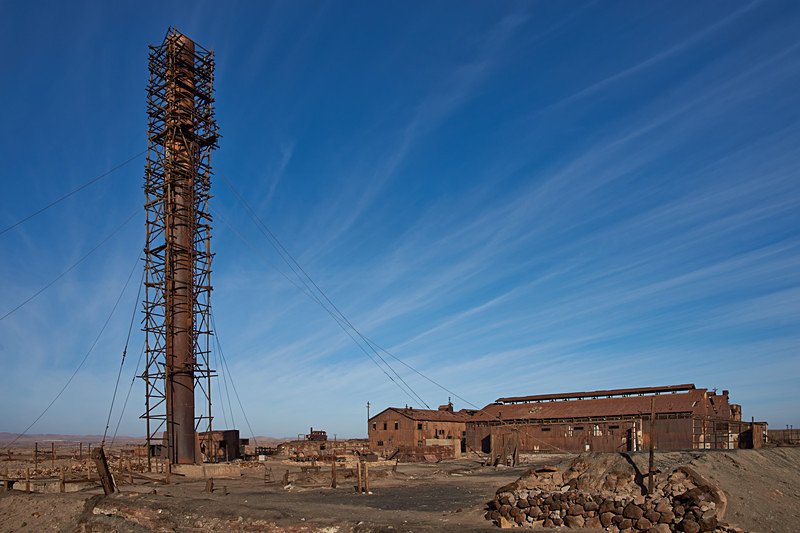 Humberstone Saltpeter Works - Coastal Chile