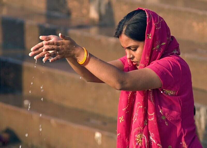 Offering to the Gods - India