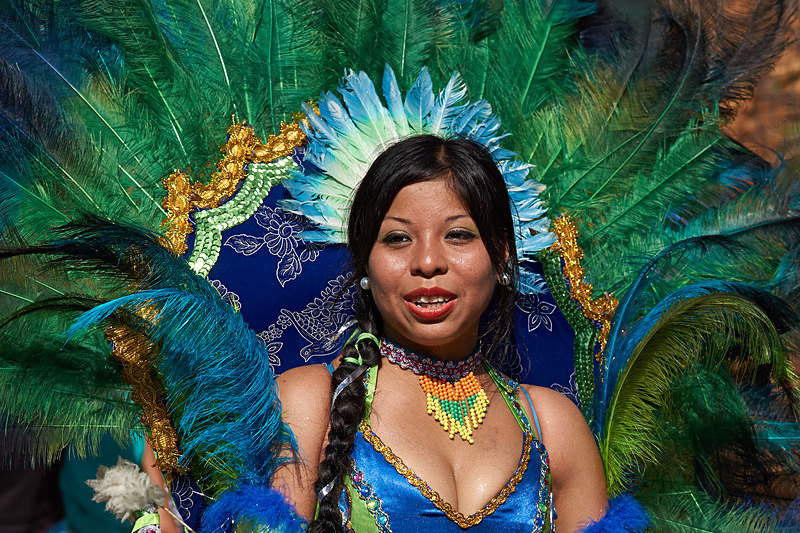 Tobas dancer - Carnaval Andino Con La Fuerza Del Sol - Arica