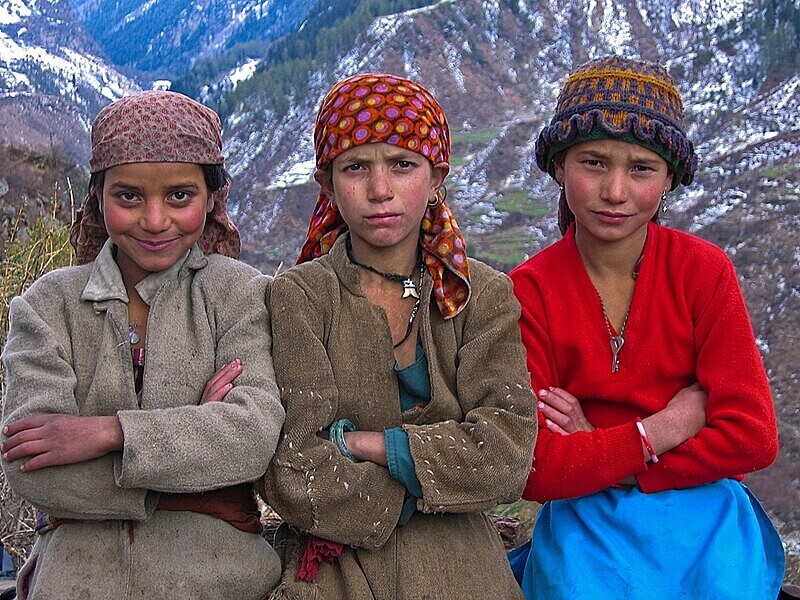 Children of the Himalayas - India