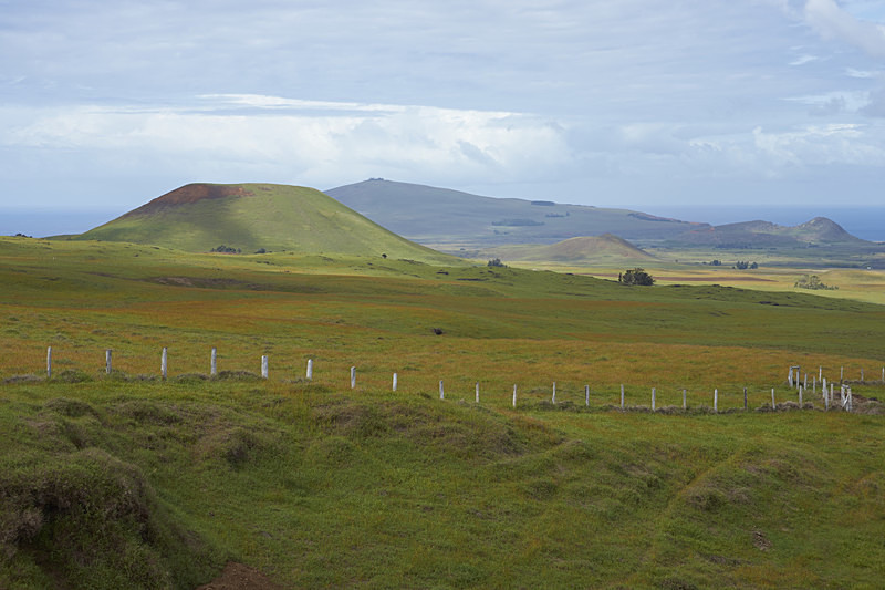 Landscape of Easter Island - Easter Island (Isla de Pascua)