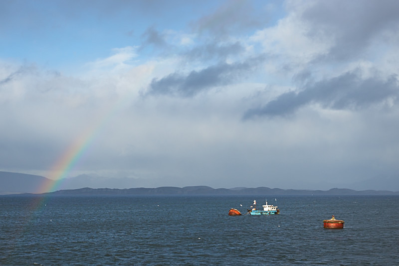 Rainbow Over The Beagle Channel - Punta Arenas