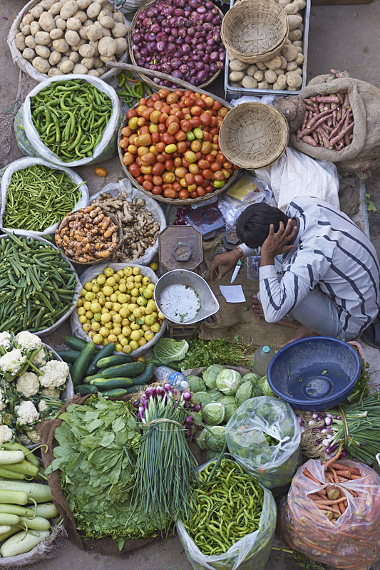 Street Market - India