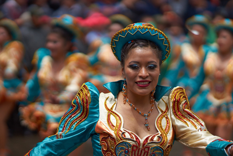 Caporales Dancer - Oruro Carnival 2017