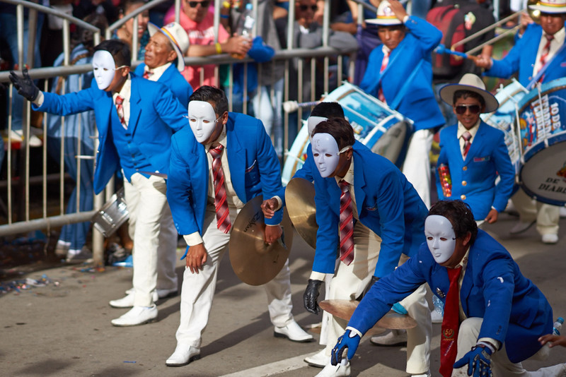 Band of a Tobas Dance Group - Oruro Carnival 2017