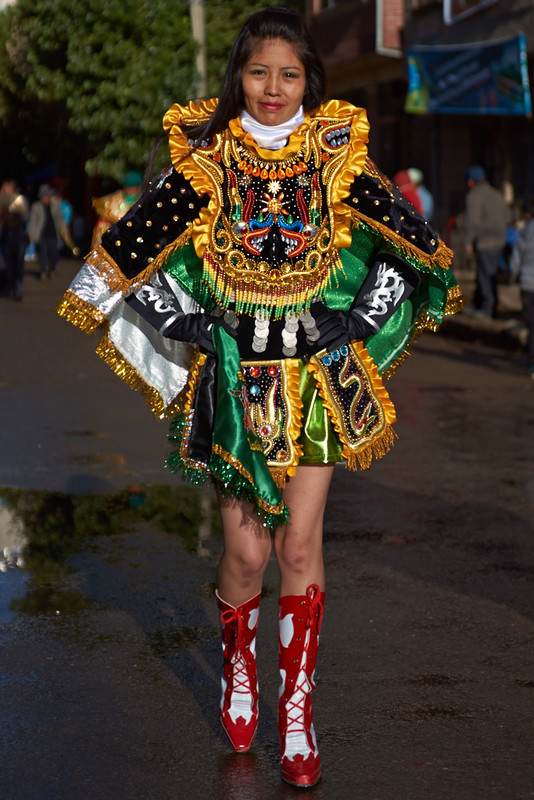 Diablada Dancer - Oruro Carnival 2017