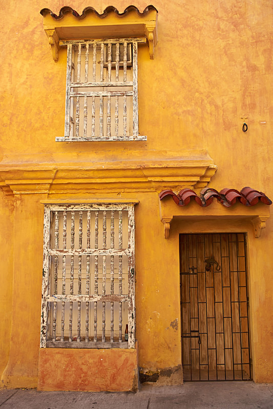 Colourful Houses of Cartagena - Colombia